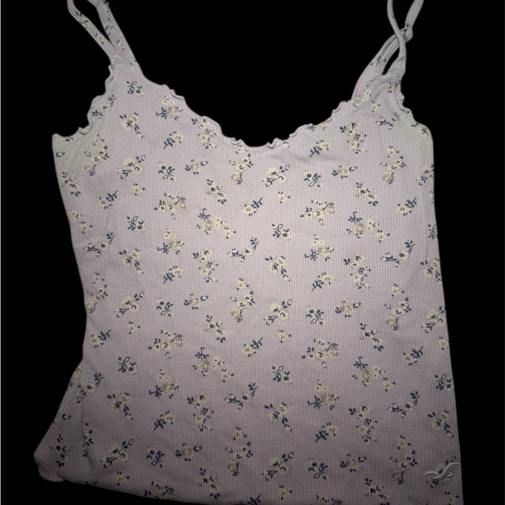 Hollister Purple Sleeveless Fitted Camisole